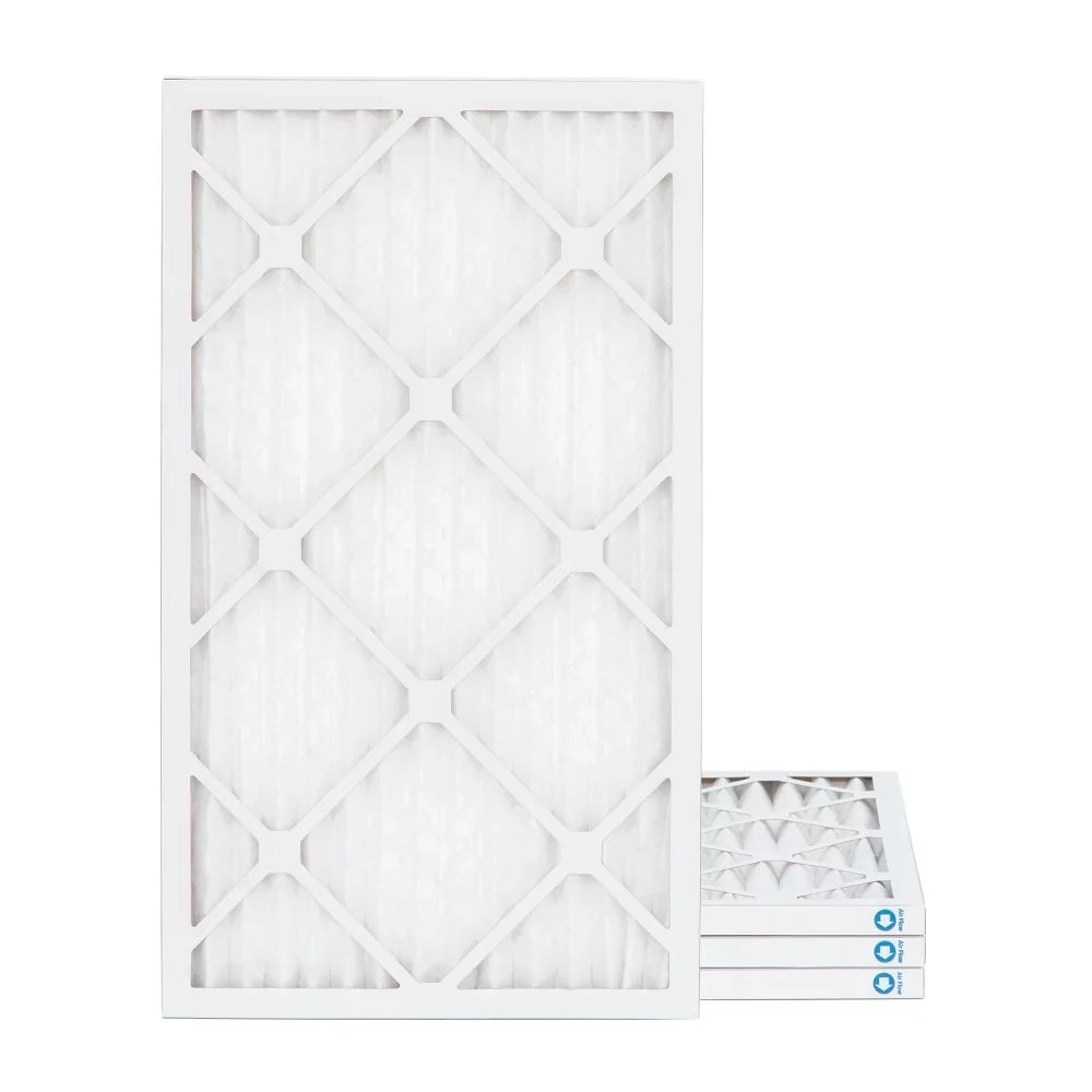 14x24x1 MERV 11 ( MPR 1000, FPR 7-8 ) Pleated 1" Air Filters for AC and Furnace. 4 PACK. Exact Sizeize: 13-1/2 x 23-1/2 x 3/4