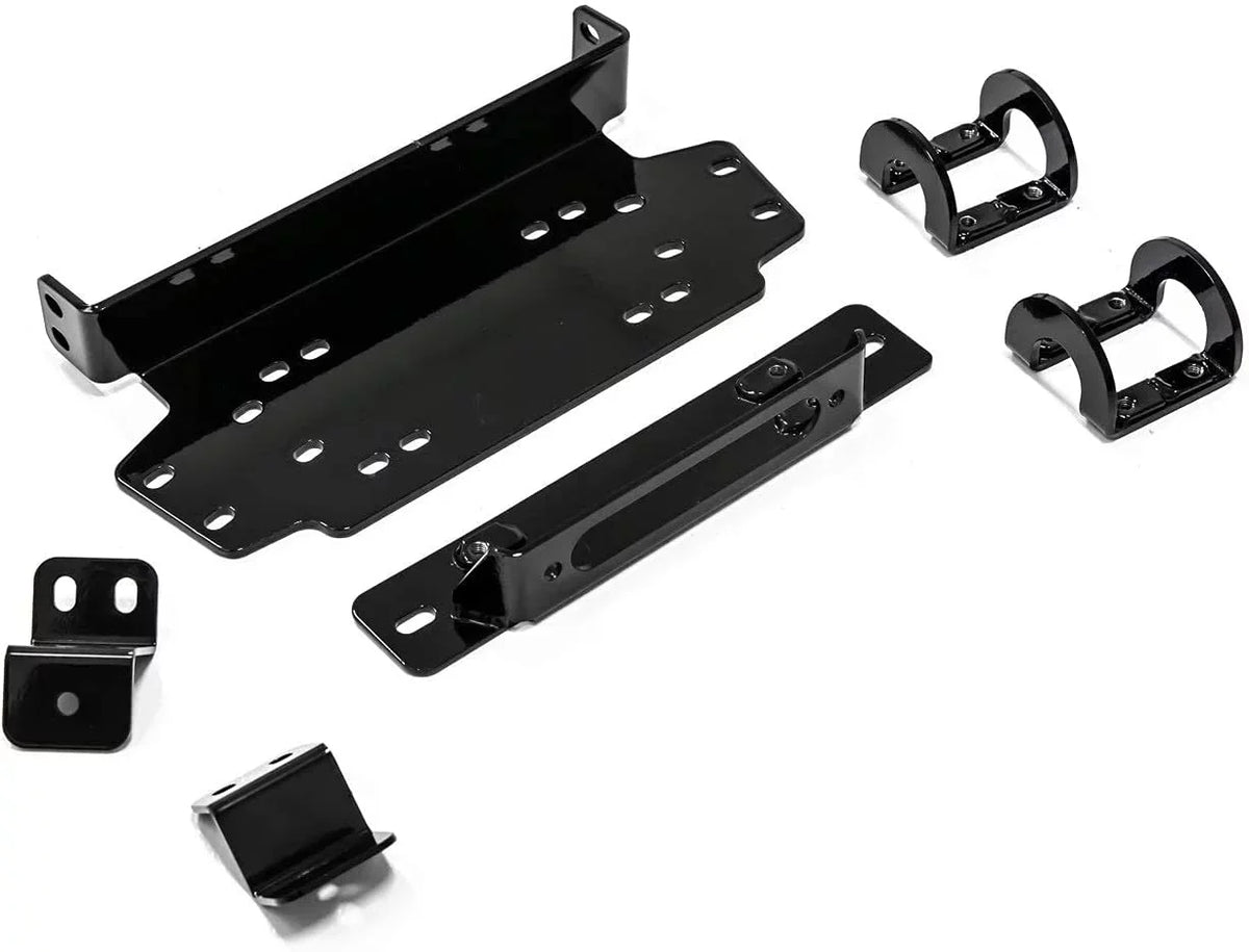 SizeuperATV 3500 lb Black Ops Winch with Heavy Duty Winch Mounting Plate for 2019+ Honda Talon 1000X / 1000R 2020+ Talon 1000X-4 Complete Kit Ready for Install! 3500 lb. Winch Included