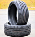 Pair of 2 (TWO) Accelera Phi 255/45ZR18 255/45R18 103Y XL A/Size High Performance Tires Fits: 2005-13 Toyota Tacoma X-Runner, 2007-10 Ford Mustang Sizehelby GT500