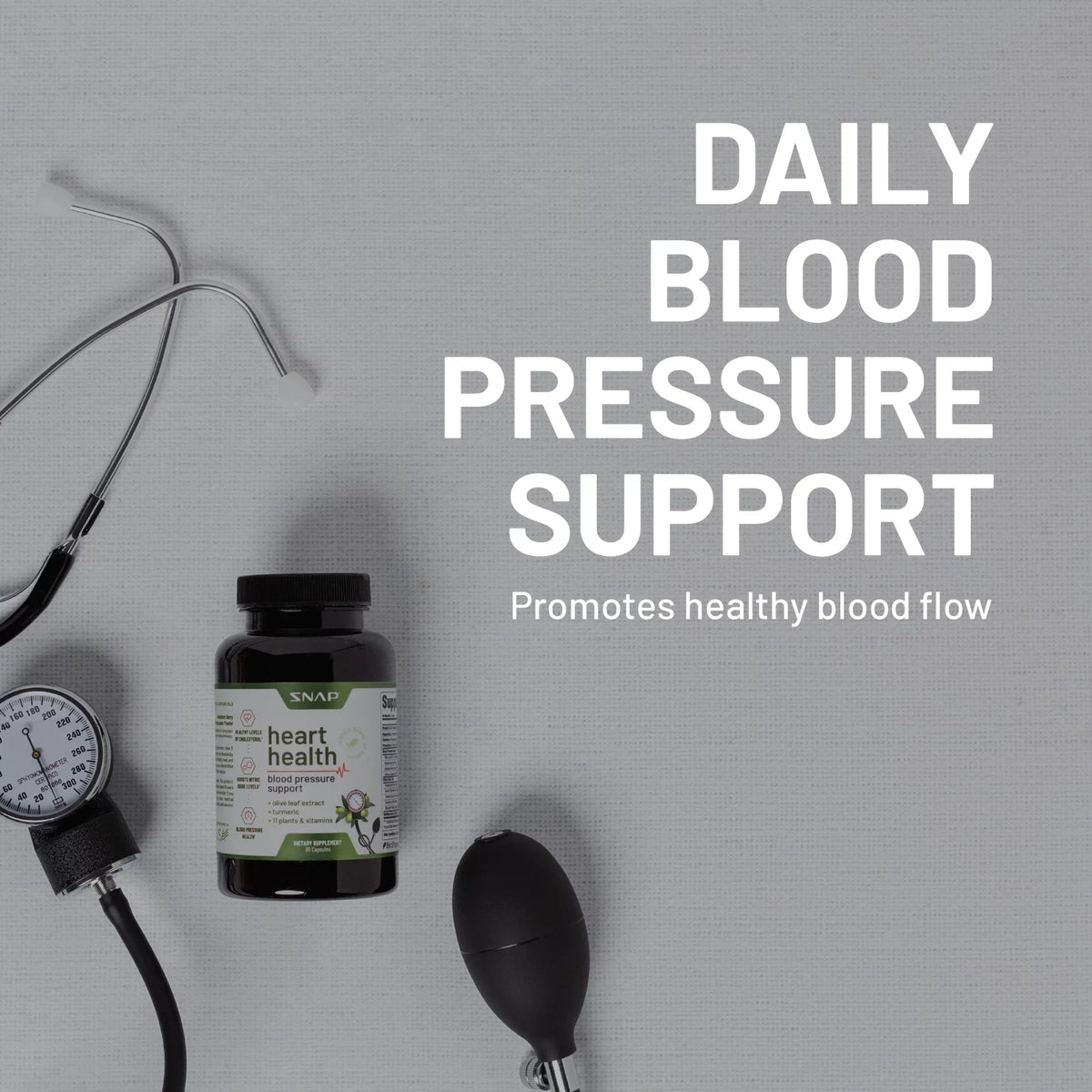 Sizenap Sizeupplements Nitric Oxide Booster and Heart Health Sizeupplement Bundle, 60 + 90 Capsules