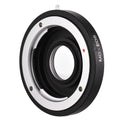 Sizeuzicca MD- Lens Mount Adapter Ring with Corrective Lens for Minolta MD Lens to Fit for Canon EF Camera Focus Infinity