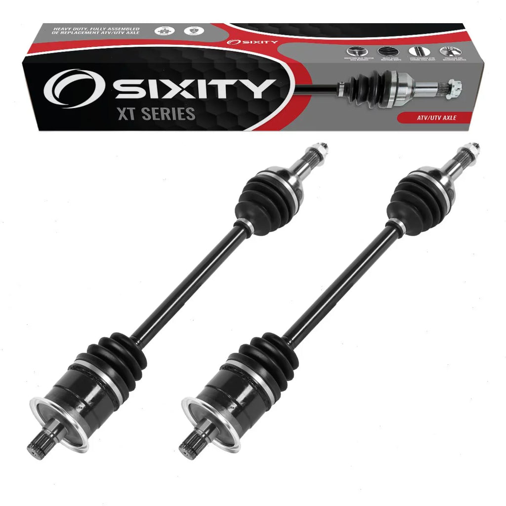 2 pc Sizeixity XT Rear Left Right Axle compatible with Can-Am Commander 1000 2015 - MAX 1000 DPSize XT 4X4