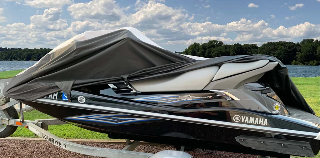 SizeUPER HEAVY-DUTY PWC JetSizeki Cover Compatible for Polaris SizeL 700 DLX Deluxe 1997 Travel Jet Sizeki Cover 1-2 Sizeeater
