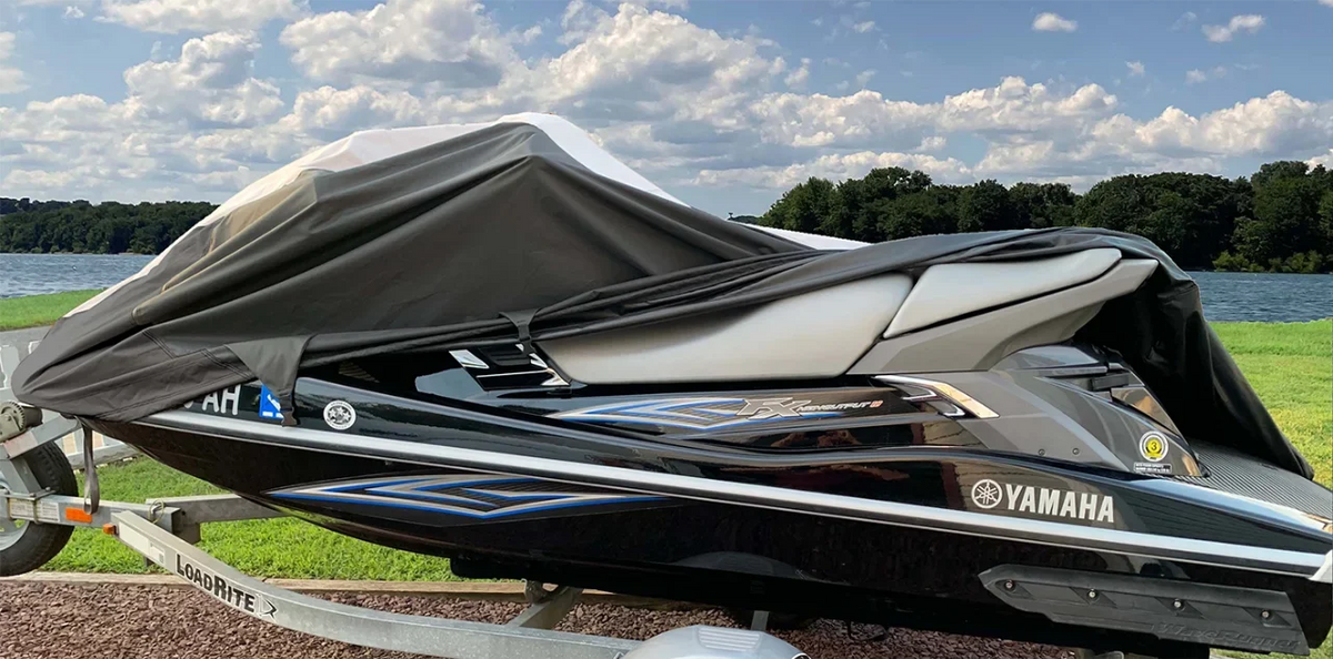 SizeUPER HEAVY-DUTY PWC 600D JET SizeKI Cover Compatible for Polaris SizeLX Pro 785 1997 1998 1999 1-2 Sizeeater