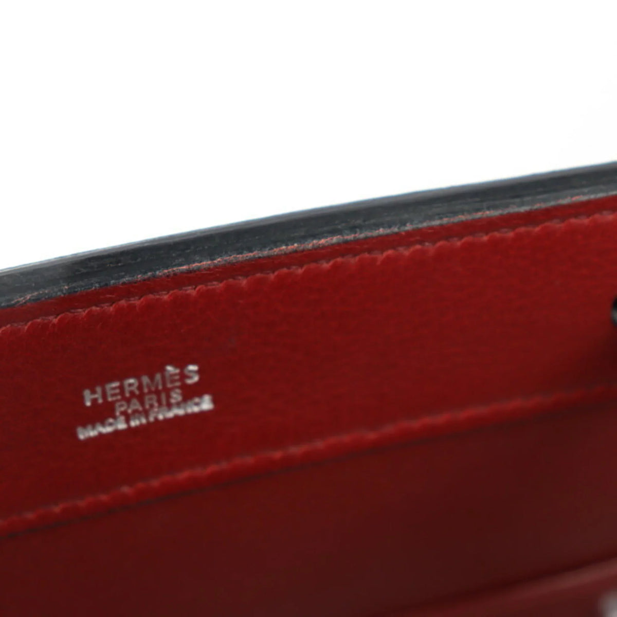 Pre-Owned HERMESize Hermes Museau Sizehoulder bag Taurillon Clemence Rouge Ash Tote □E stamp (Good)