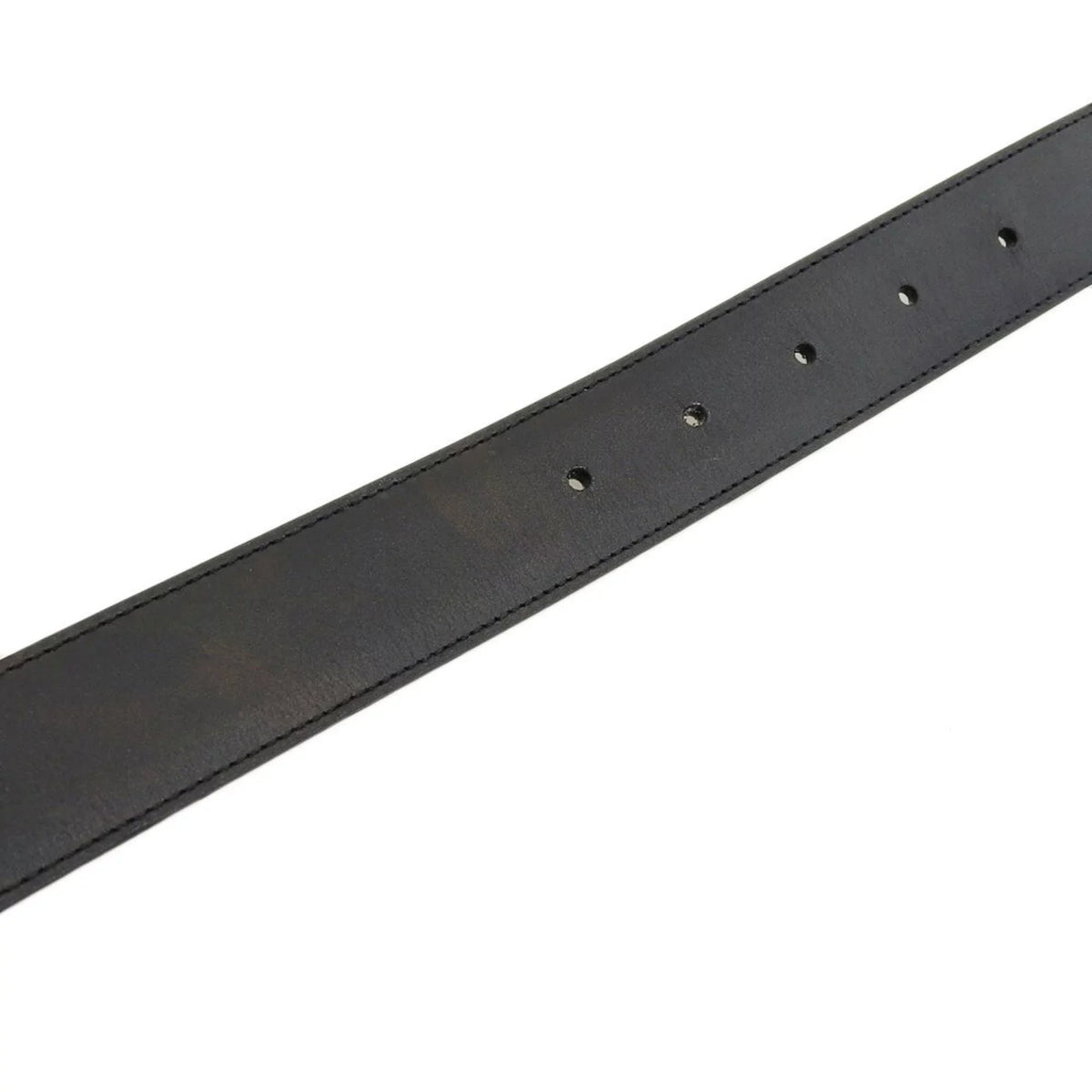 Pre-Owned Cartier CARTIER Happy Birthday Waist Belt Leather Black L5000405 (Good)