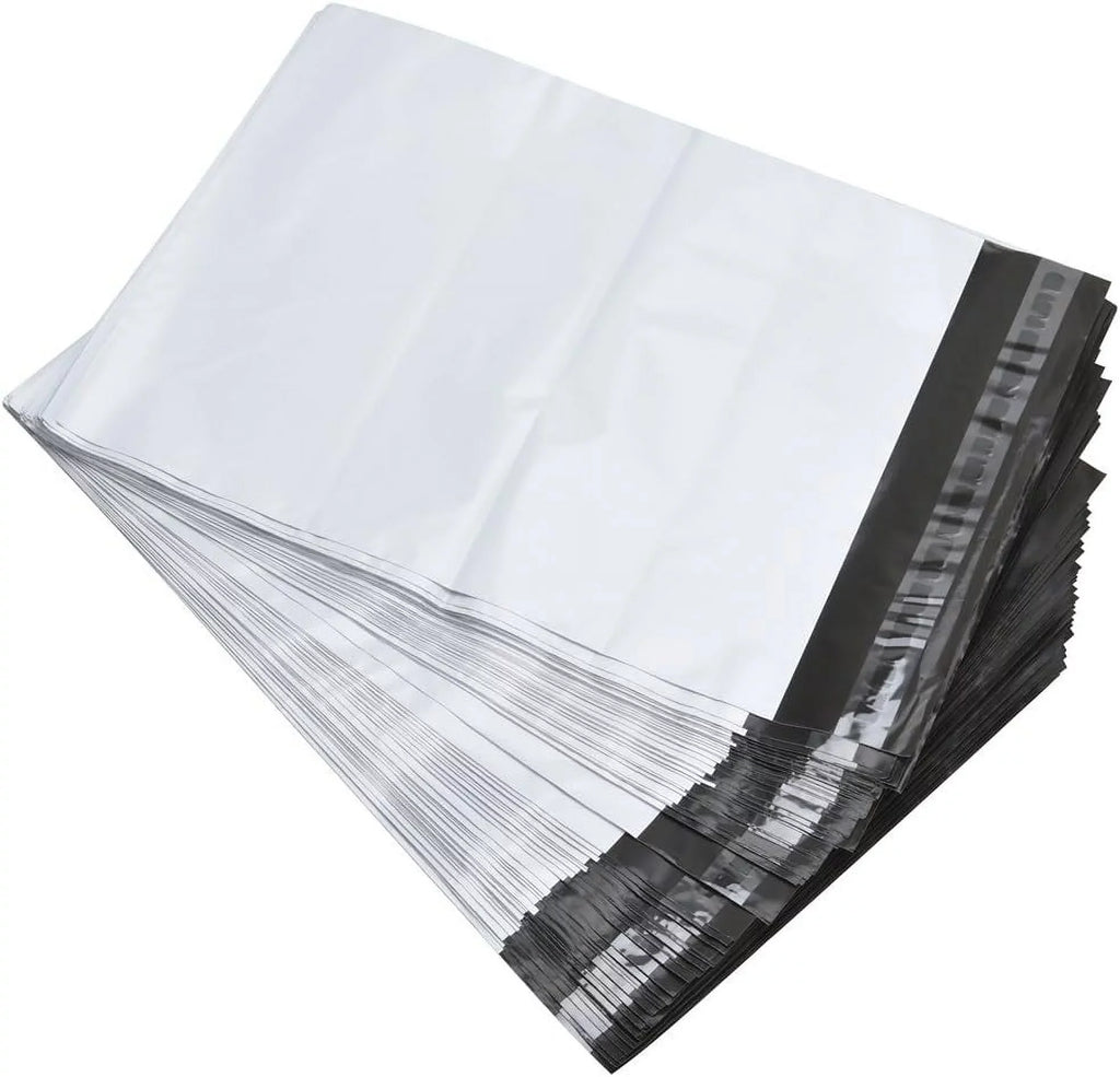 NefLaca Poly Mailers 12x15.5 Ivory 400 Pack