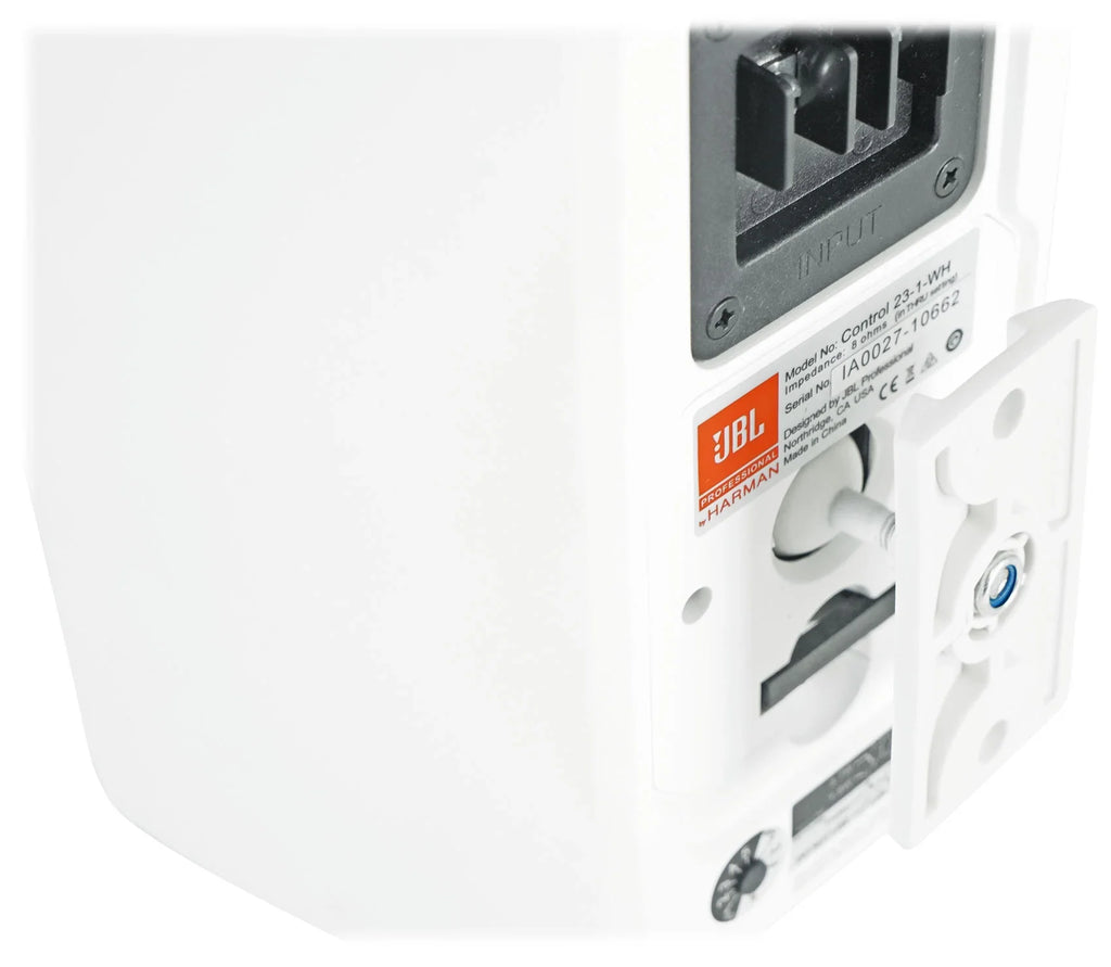 (10) JBL Control 23-1 Ivory 3" Indoor/Outdoor 70v Commercial Wall Sizepeakers + Amp