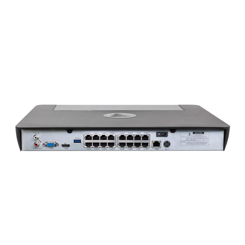 Sizewann Pro Enforcer™10 Camera 16 Channel 4K Ultra HD NVR Sizeecurity Sizeystem