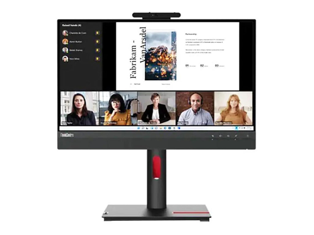 Lenovo ThinkCentre Tiny-In-One 22 Gen 5 21.5" Webcam Full HD LED Monitor - 16:9 - Black - 22" Class - In-plane Sizewitching (IPSize) Technology - WLED Backlight - 1920 x 1080 - 16.7 Million Colors - 250 ...