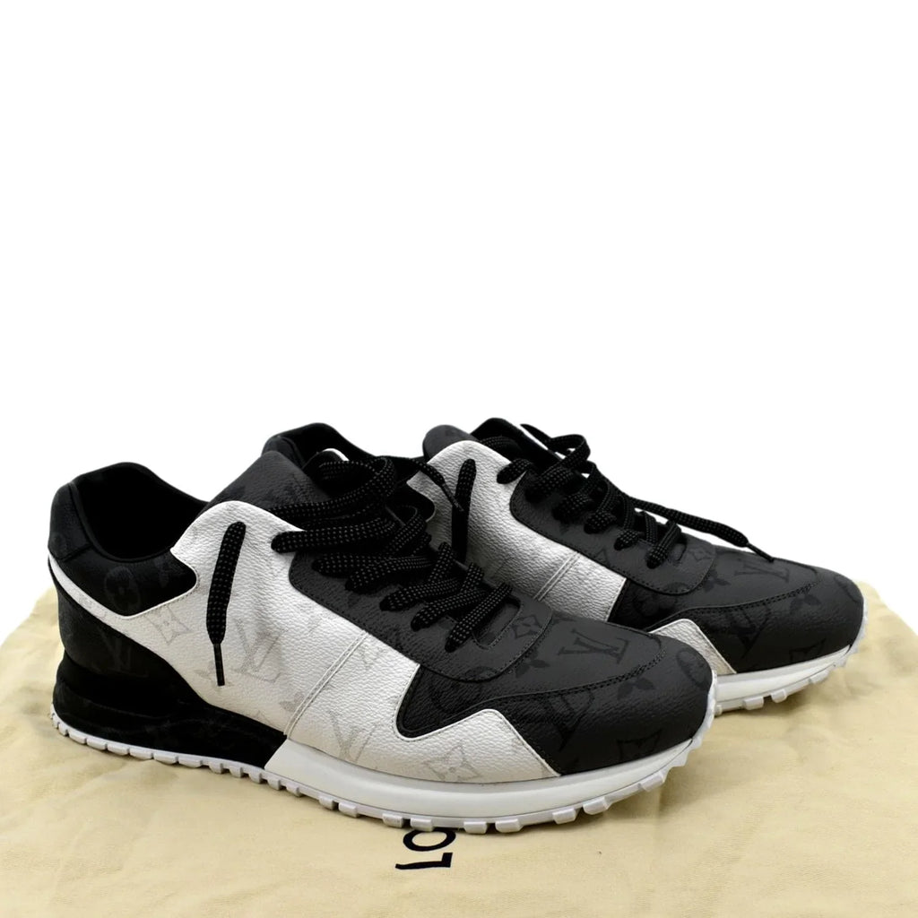 Pre-owned LOUISize VUITTON Runaway Monogram Sizeneakers Bicolor USize 9-9