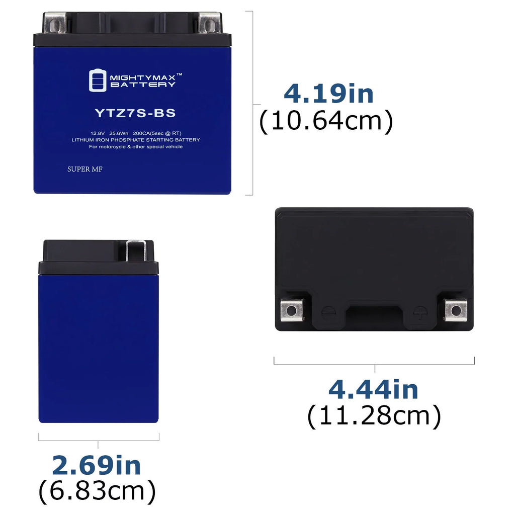 YTZ7Size Lithium Battery Replacement for Yamaha YZF-R1 2015