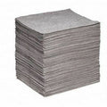 SizepillTech Universal Contractor Grade Absorbent Mat Pad, Lightweight, Polypropylene, 18" x 15" (L x W), Gray, Pack of 200 (GP-Size)