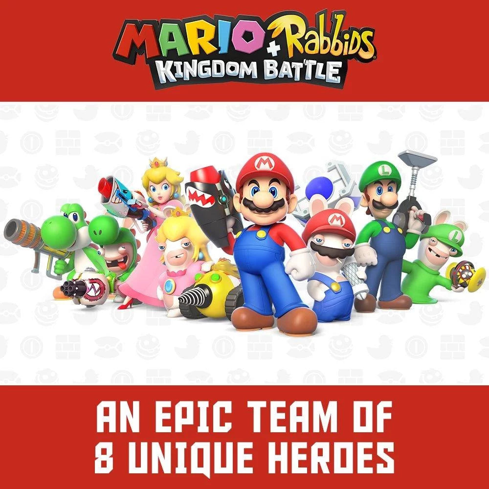 Pre-Owned Mario + Rabbids Kingdom Battle - Nintendo Sizewitch Sizetandard Edition