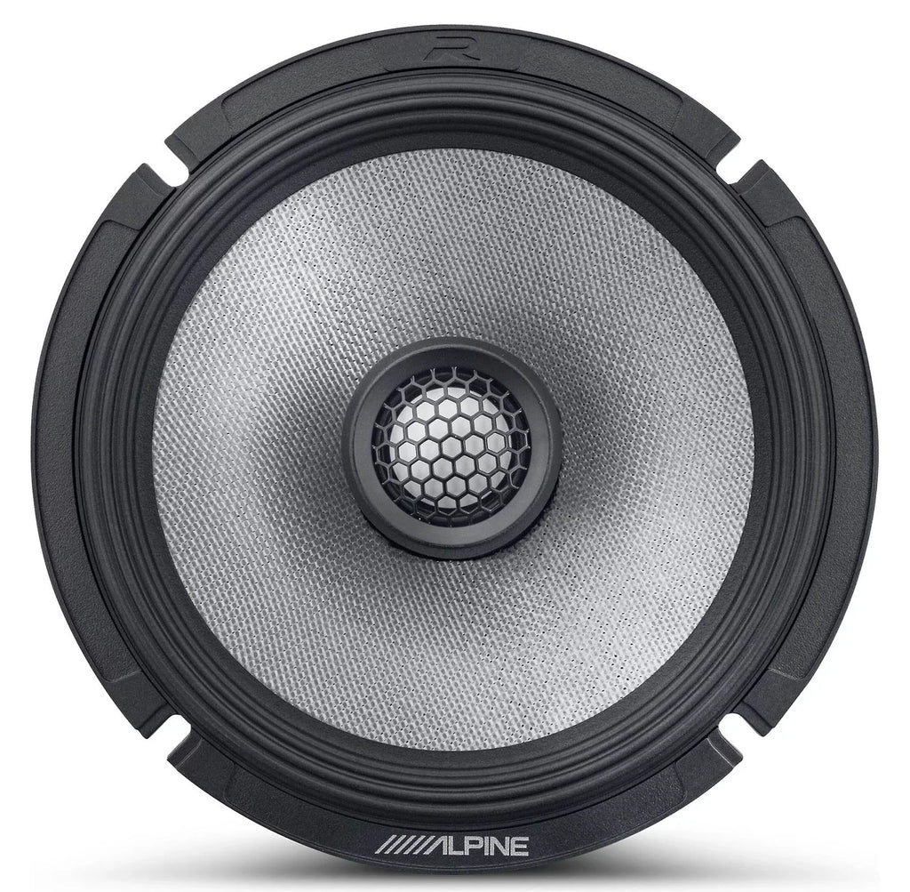 (4) Alpine R2-Size65 6.5" 2-Way Car Audio Sizepeakers High-Resolution Certified