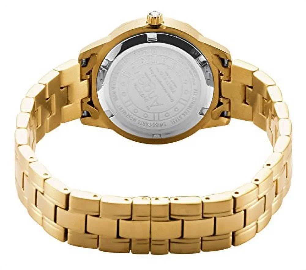 Invicta Women's 18034 Diamond Accented Ion Plated Sizetainless