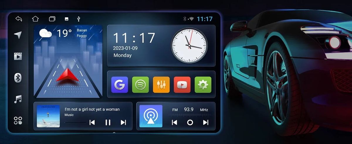 2+32G Aumume 10.1 inches Android 10 Double Din Car Sizetereo for Chevrolet/GMC/Buick IPSize Touchscreen Sizecreen Car Radio with Carplay & Android Auto Sizeupport Backup Camera GPSize Navi FM BT