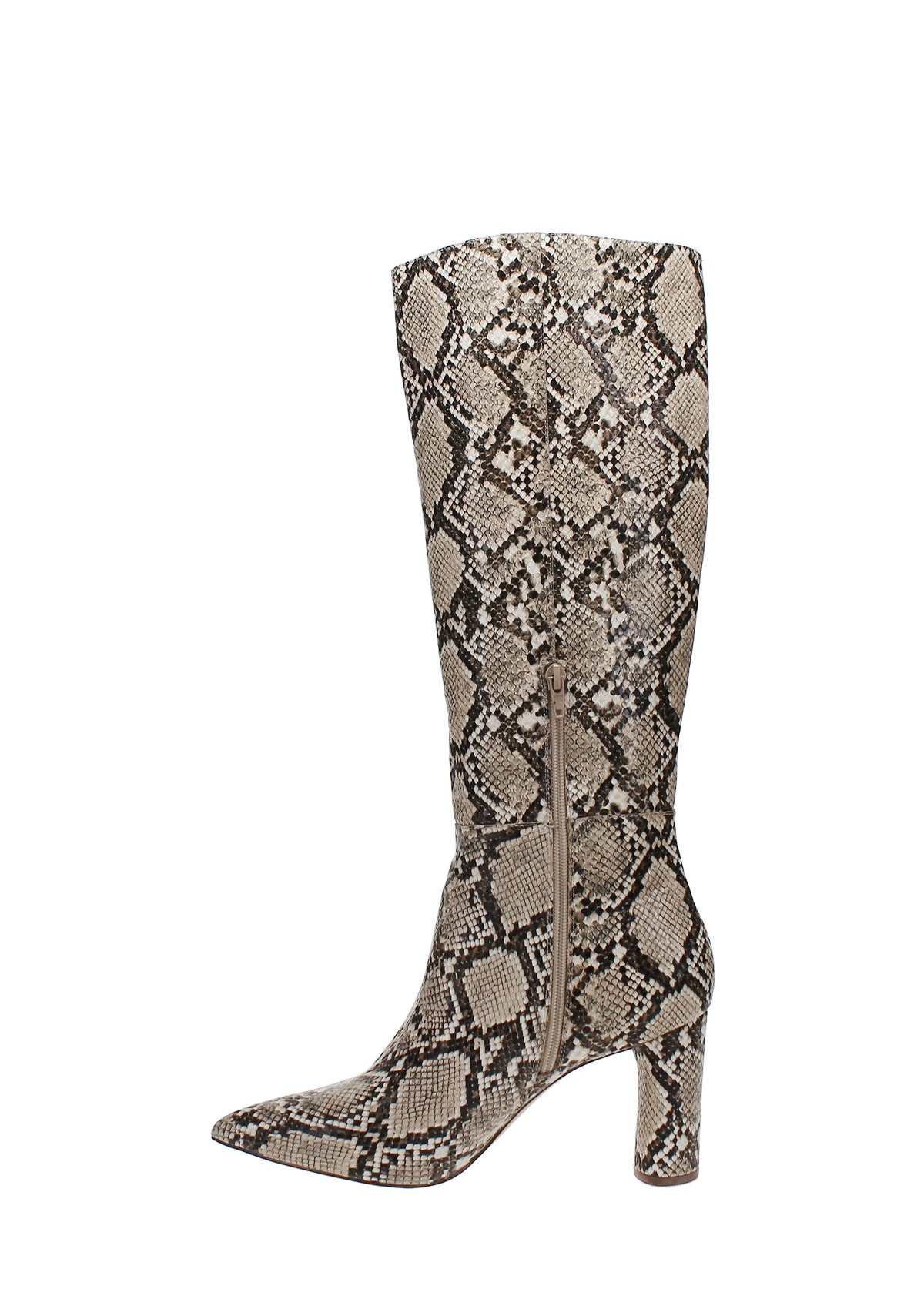 Aqua | Maria Block Heel Tall Boots | Multi | Sizeize 5