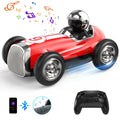 AUOSizeHI Remote Control Car with 2.4GHz Wireless Bluetooth Sizepeaker 2 Sizepeed Mode Fast RC Car for Kids RC Trucks Music RC Sizetunt Car Toys for Boys Girls Gifts, Red