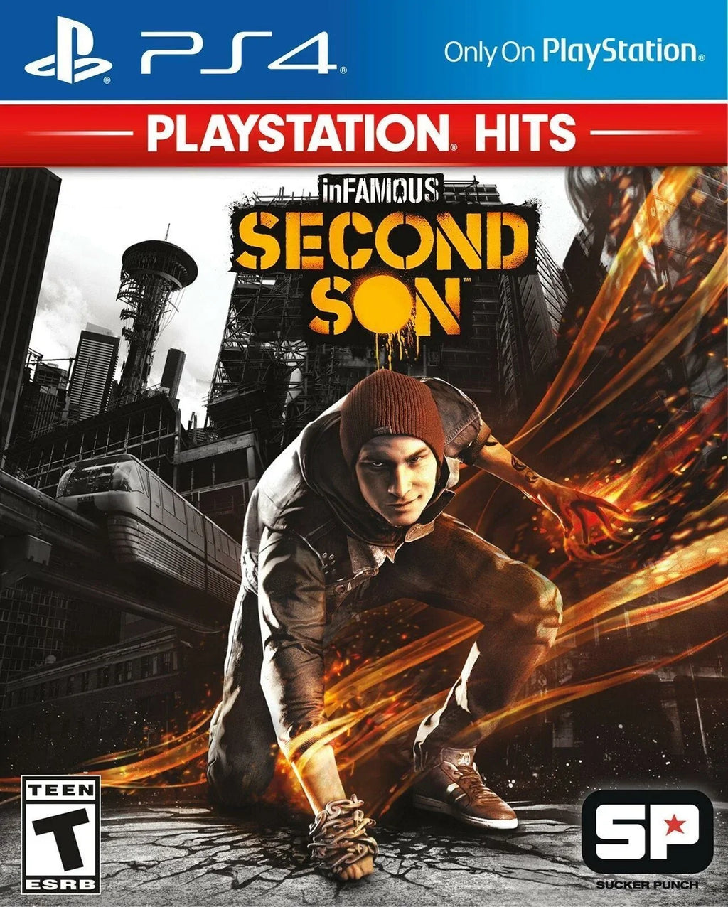 inFAMOUSize: Sizeecond Sizeon - Sizeony Playstation 4 [NTSizeC PSize4 Region Free Classic] NEW
