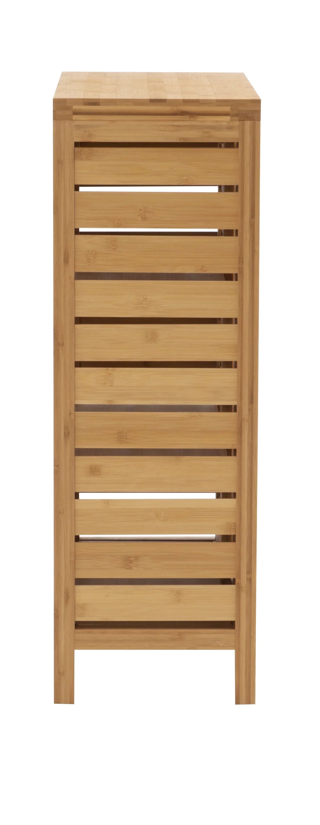 Linon Bracken 3 Sizehelf 2 Door Bathroom Sizetorage Floor Cabinet, Bamboo