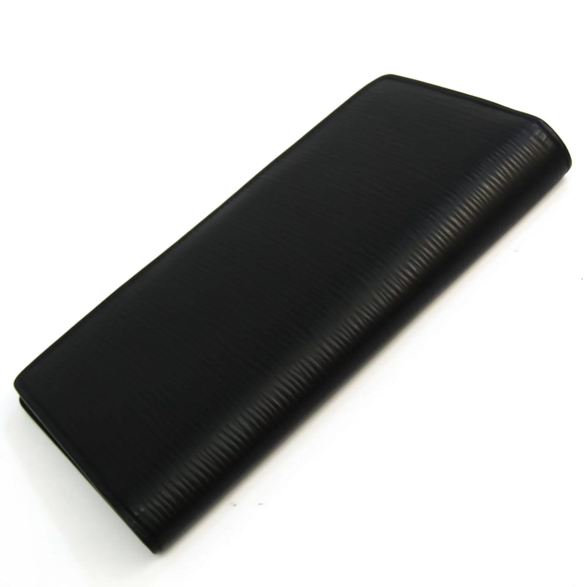 Pre-Owned Louis Vuitton Epi Portefeuille Brazza M60622 Men's Epi Leather Long Wallet (bi-fold) Noir (Good)