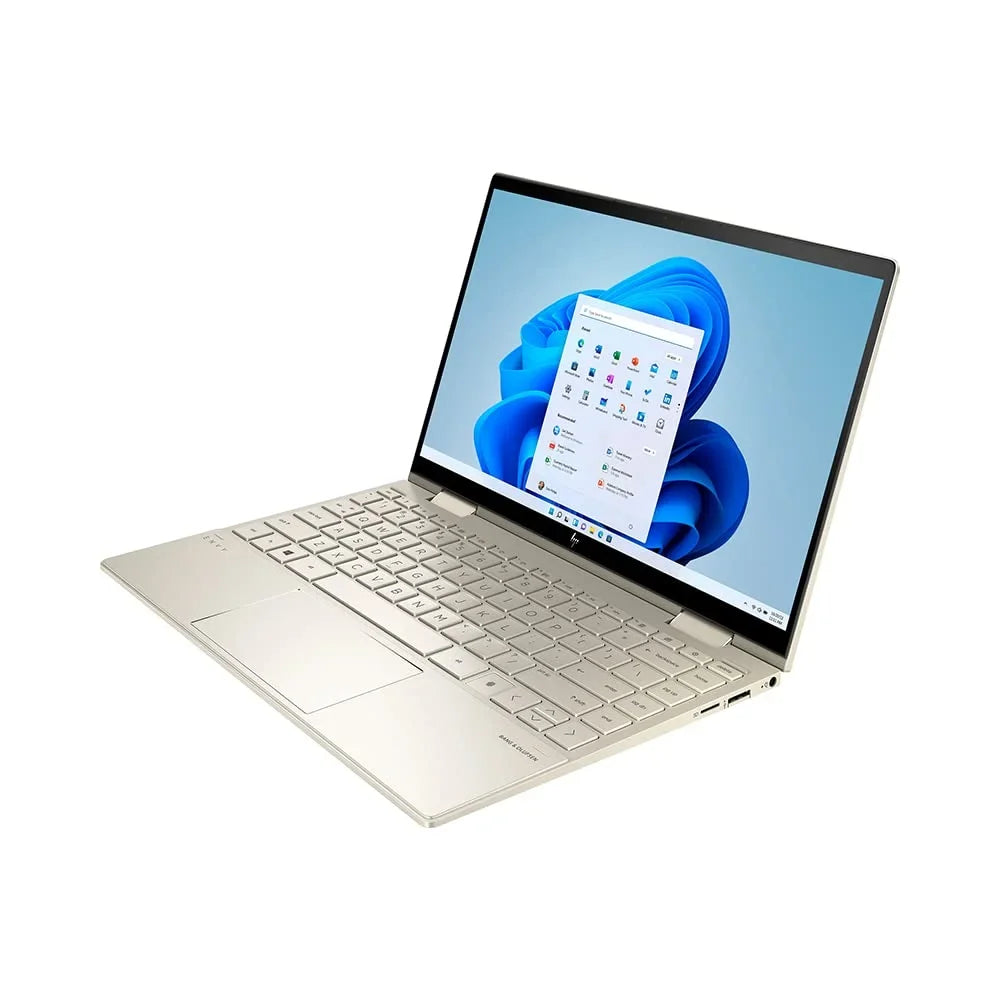 HP 2021 Envy X360 2-in-1 13.3" FHD Touchscreen Laptop, Intel Core i5-1135G7 (Beats i7-1065g7), 8GB RAM, 1TB PCIe SizeSizeD, Backlit Keyboard, Iris Xe Graphics, Webcam, Windows 11, Gold, 32GB USizeB Card