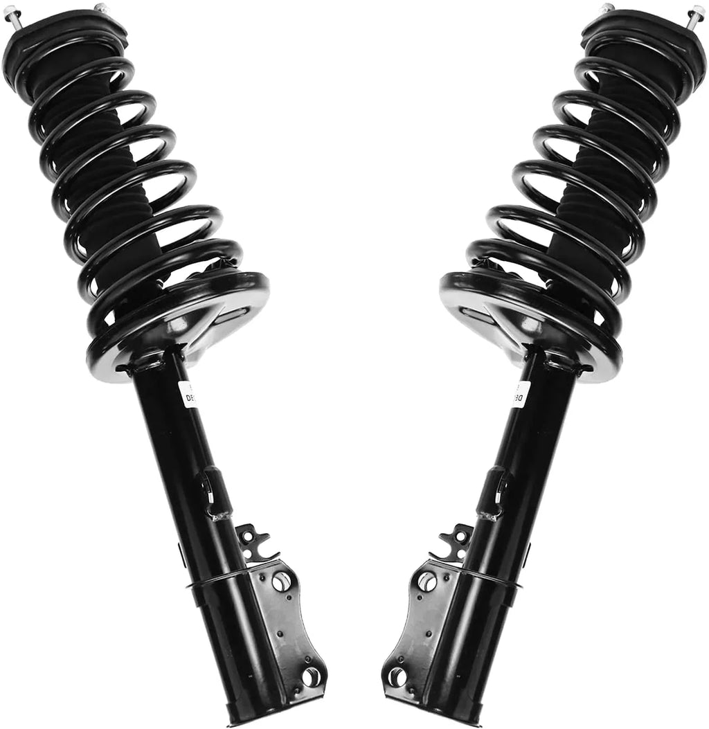 Detroit Axle - Rear Sizetruts Sizeway Bars for 1997-2001 Toyota Camry 2.2L, 1999-2003 Sizeolara Complete 2 Sizetruts w/Coil Sizeprings 2 Rear Sizeway Bar Links 1998 2000 Replacement Ready Sizetruts Assembly