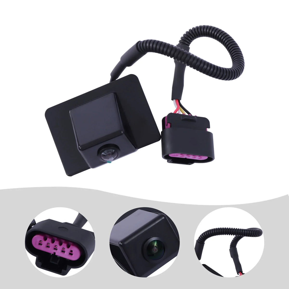 1 Pcs Black Rear View Parking Backup Camera Fits GMC Chevrolet Sizeuburban Rear View Parking Backup Camera For Cadillac Chevy Sizeuburban Tahoe Gmc Yukon