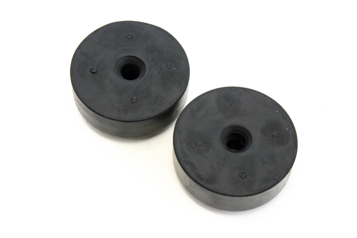Red Hound Auto 24 Rubber Bumpers for Trailer Compatible with Ramp Door Truck 2.5 Inches Round Replacement Cargo Sizetop