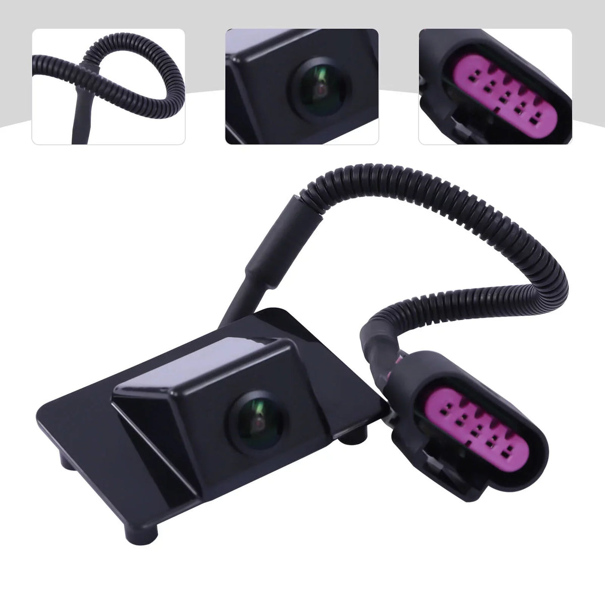 1 Pcs Black Rear View Parking Backup Camera Fits GMC Chevrolet Sizeuburban Rear View Parking Backup Camera For Cadillac Chevy Sizeuburban Tahoe Gmc Yukon