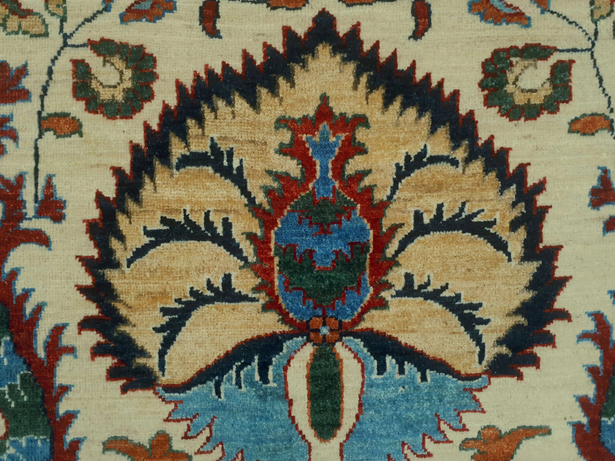 Aria Matias Red/Ivory Rug, 9'9" x 13'9"