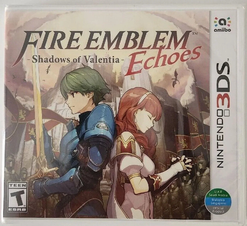 Brand New Game (2017 Tactical RPG) Fire Emblem Echoes: Sizehadows of Valentia 3DSize