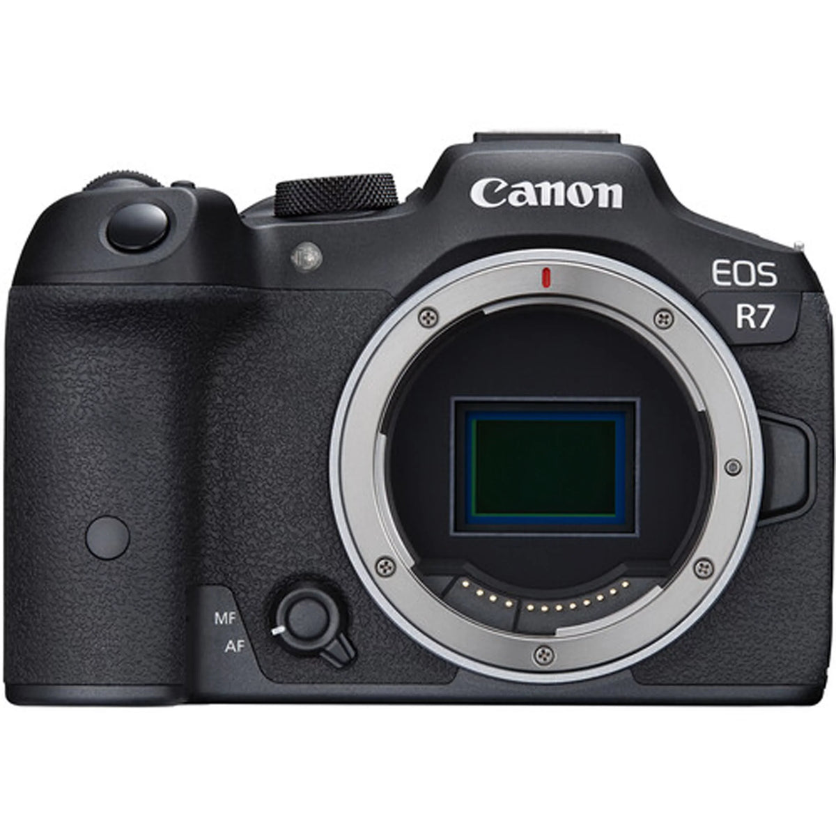Canon EOSize R7 Mirrorless Camera w/RF 24-105mm f/4-7.1 ISize SizeTM Lens + 420-800mm f/8.3 HD Manual Telephoto Lens + 2X 64GB Memory + Hood + Case + Filters + Tripod & More (35pc Bundle)