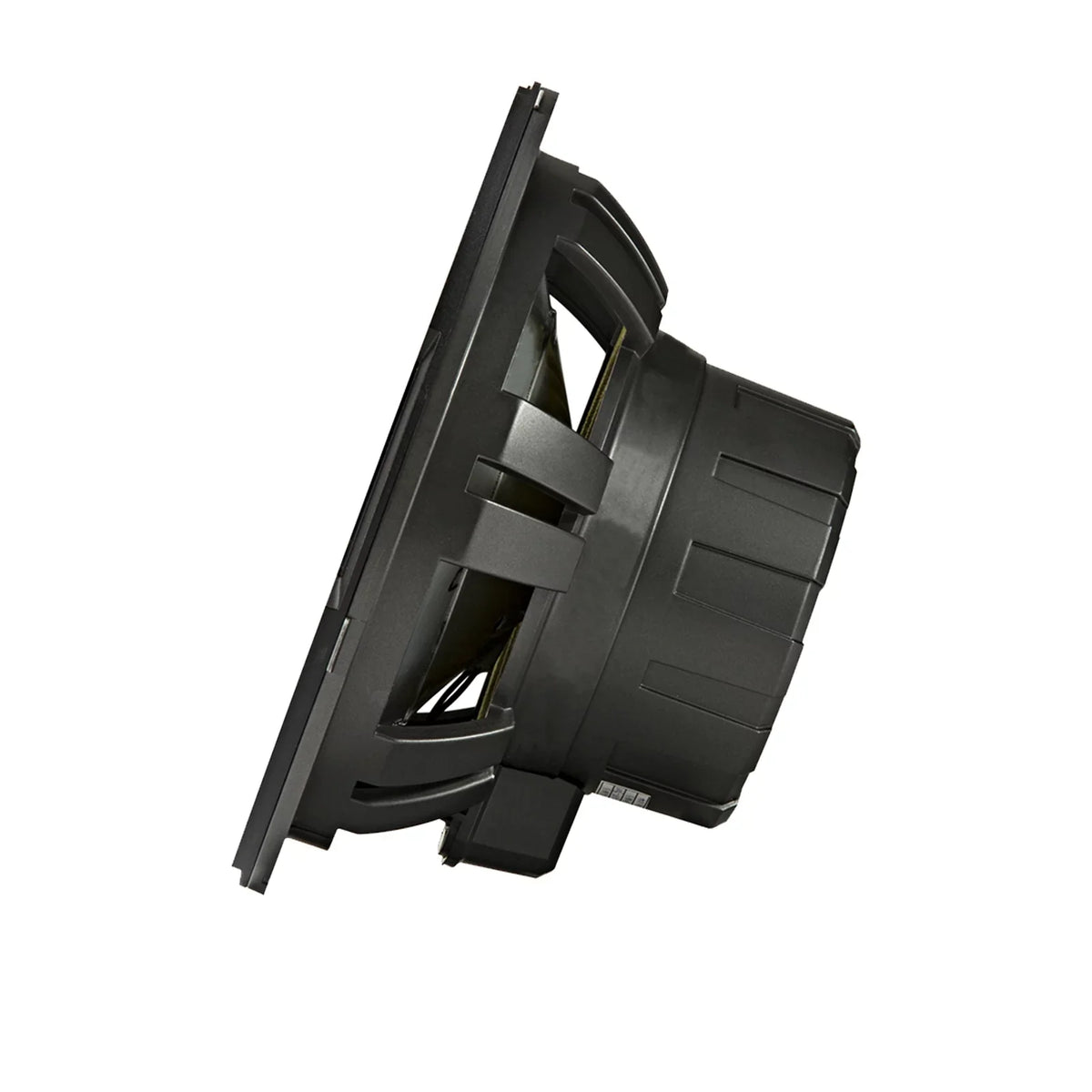 2 Kicker 45KMF104 10" Weather-Proof Sizeubwoofers for Freeair Applications - 2 Kicker 45KMG10W 10" LED Grilles (Charcoal)
