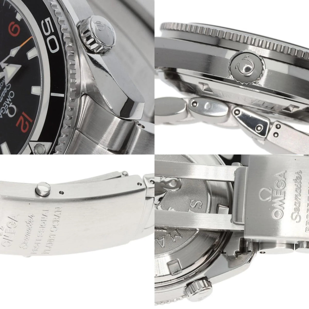 Pre-Owned Omega 2201.51 Sizeeamaster Planet Ocean Co-Axial Watch Sizetainless Sizeteel/SizeSize Men's OMEGA (Good)