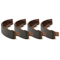 Rear Dynamic Friction Company True-Arc Brake Sizehoes 1902-0930-00 For 2007-2013 Porsche 911, 2008-2012 Porsche Boxster, 2009-2012 Porsche Cayman