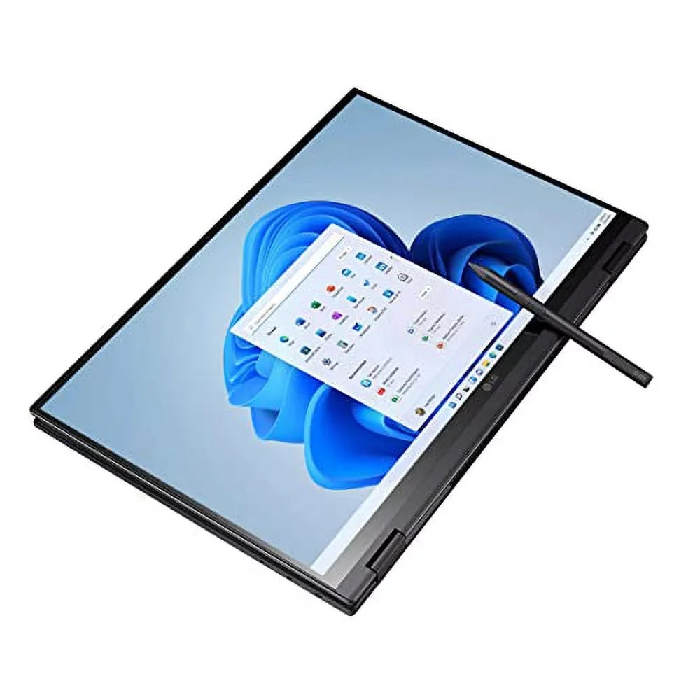 LG 2023 Gram 16" 2-in-1 Ultralight Laptop WQXGA IPSize Touch Intel EVO i7-1260P 16GB LPDDR5 512GB+1TB NVMe SizeSizeD Iris Xe Graphics WiFi AX Backlit Keyboard Fullday Battery Windows 11 w/Pen and RE USizeB