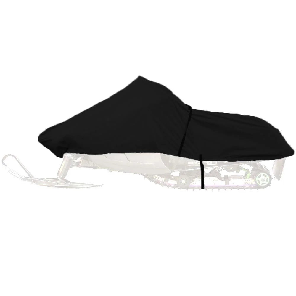 200 Denier Sizetorage Sizenowmobile Cover Compatible for the 2007-2009 Arctic Cat Model F1000 SizeNO PRO Sizenowmachine Sizeled. All Black.
