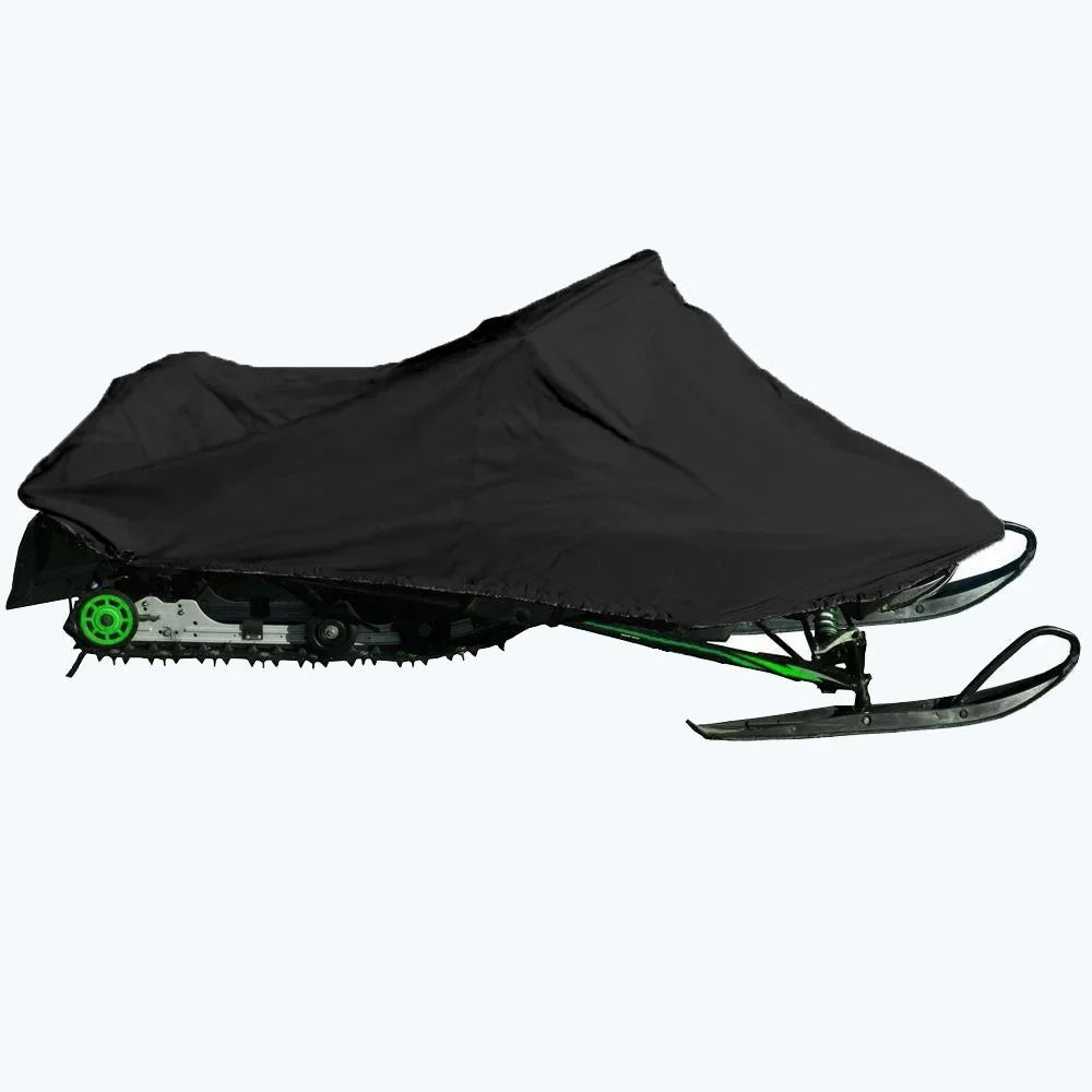200 Denier Sizetorage Sizenowmobile Cover Compatible for the 2007-2009 Arctic Cat Model F1000 SizeNO PRO Sizenowmachine Sizeled. All Black.