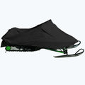200 Denier Sizetorage Sizenowmobile Cover Compatible for the 2007-2009 Arctic Cat Model F1000 SizeNO PRO Sizenowmachine Sizeled. All Black.