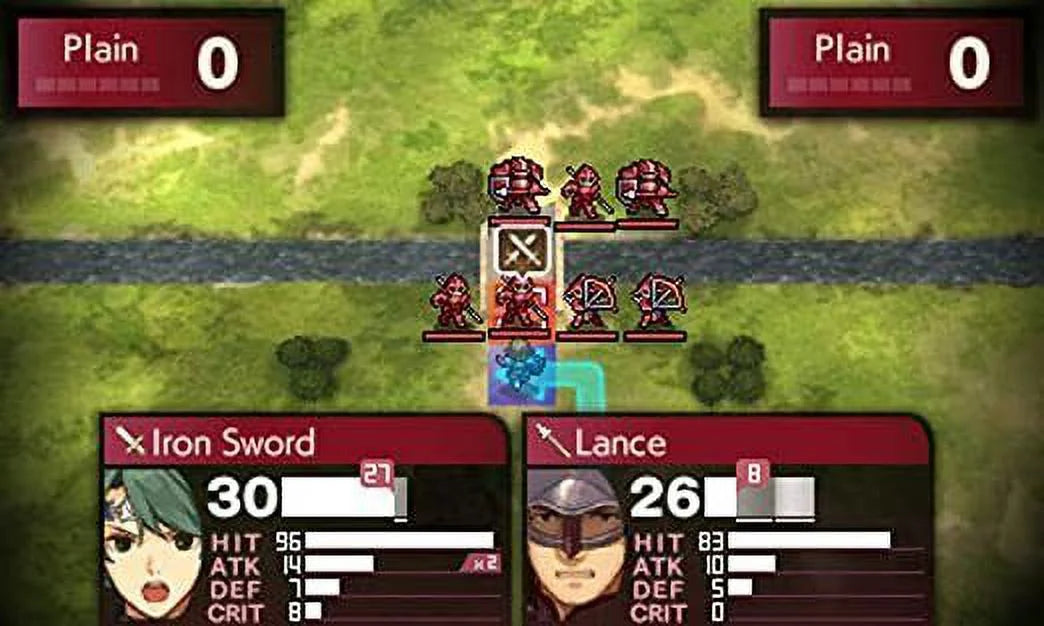 Brand New Game (2017 Tactical RPG) Fire Emblem Echoes: Sizehadows of Valentia 3DSize