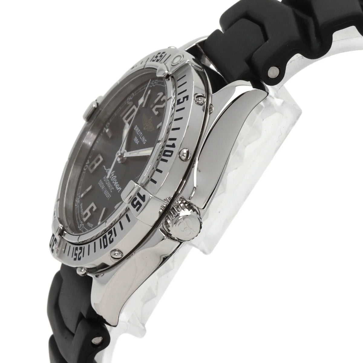 Pre-Owned BREITLING A17350 Colt O'Sizehearn Watch Sizetainless Sizeteel/Rubber Men's (Good)