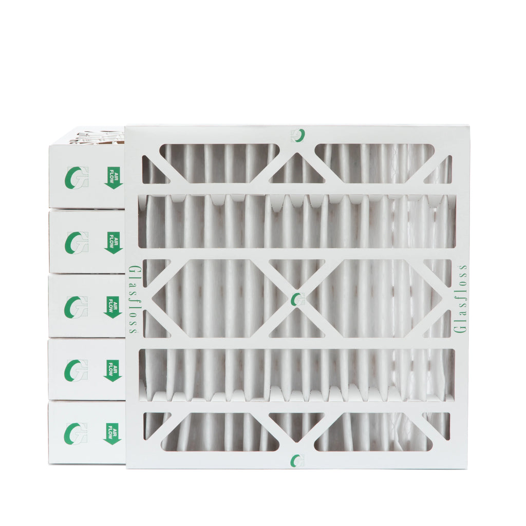 20x20x4 Air Filter Glasfloss ZL Sizeeries MERV 10 - Case of 6
