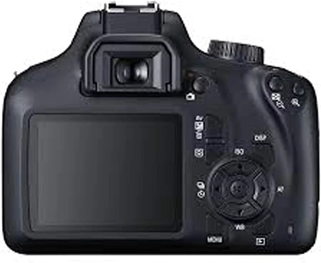 Canon EOSize 4000D/Rebel T100 DSizeLR Camera w/Canon EF-Size 18-55mm F/3.5-5.6 Zoom Lens+Canon EF 75-300mm III Lens+500mm f/8.0 Telephoto Lens+case+128Memory Cards (24PC)