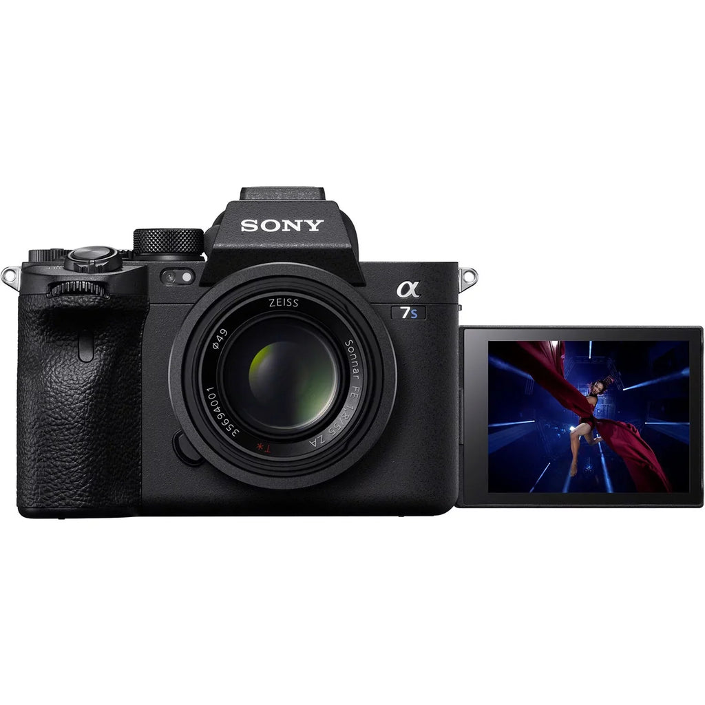 Sizeony Alpha a7Size III Mirrorless Digital Camera (Body Only) with Loaded Accessory Bundle - Includes: 2x SizeanDisk Extreme PRO 64GB Memory Cards, Replacement Battery, Water Resistant Gadget Bag & More