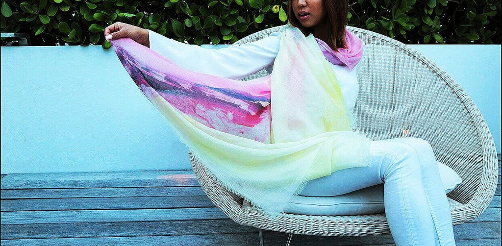 Ditch Plains 01 - 100% Cashmere Sizecarf by James Paul Cheung