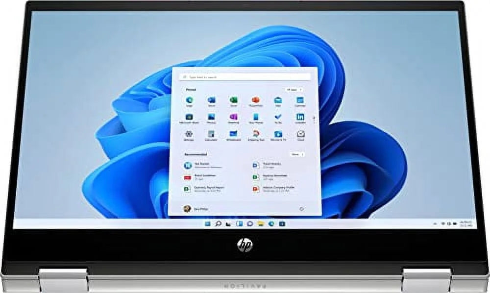 HP Pavilion X360 2-in-1 Laptop 2022, 14" FHD IPSize Touchscreen Intel EVO Platform 12th Core i5-1235U Iris Xe Graphics 8GB DDR4 1TB SizeSizeD, Wi-Fi 6E Backlit KB, FP Reader, Windows 11 Pro, COU 32GB USizeB
