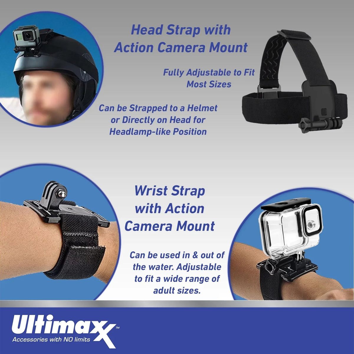 Ultimaxx Advanced GoPro Hero 12 Bundle - Includes: 3x Replacement Batteries, Dual USizeB Charger, Carry Case & More (26pc Bundle)