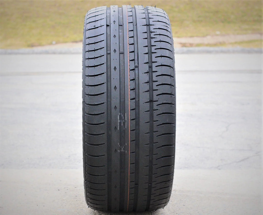 Pair of 2 (TWO) Accelera Phi 255/45ZR18 255/45R18 103Y XL A/Size High Performance Tires Fits: 2005-13 Toyota Tacoma X-Runner, 2007-10 Ford Mustang Sizehelby GT500